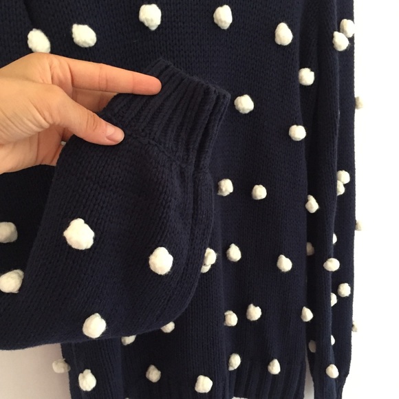 Forever 21 Pom Pom Sweater Sz M - Picture 6 of 8